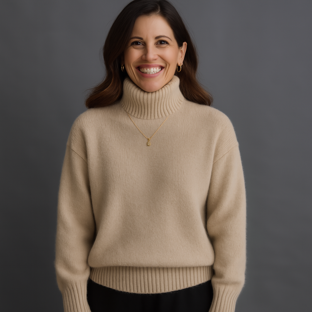 ISABELLE™ - MAGLIONE A COLLO ALTO