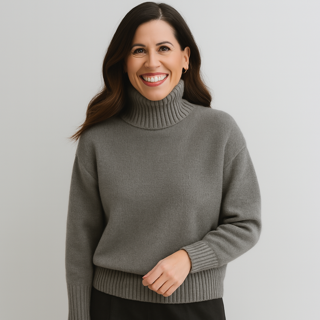 ISABELLE™ - MAGLIONE A COLLO ALTO