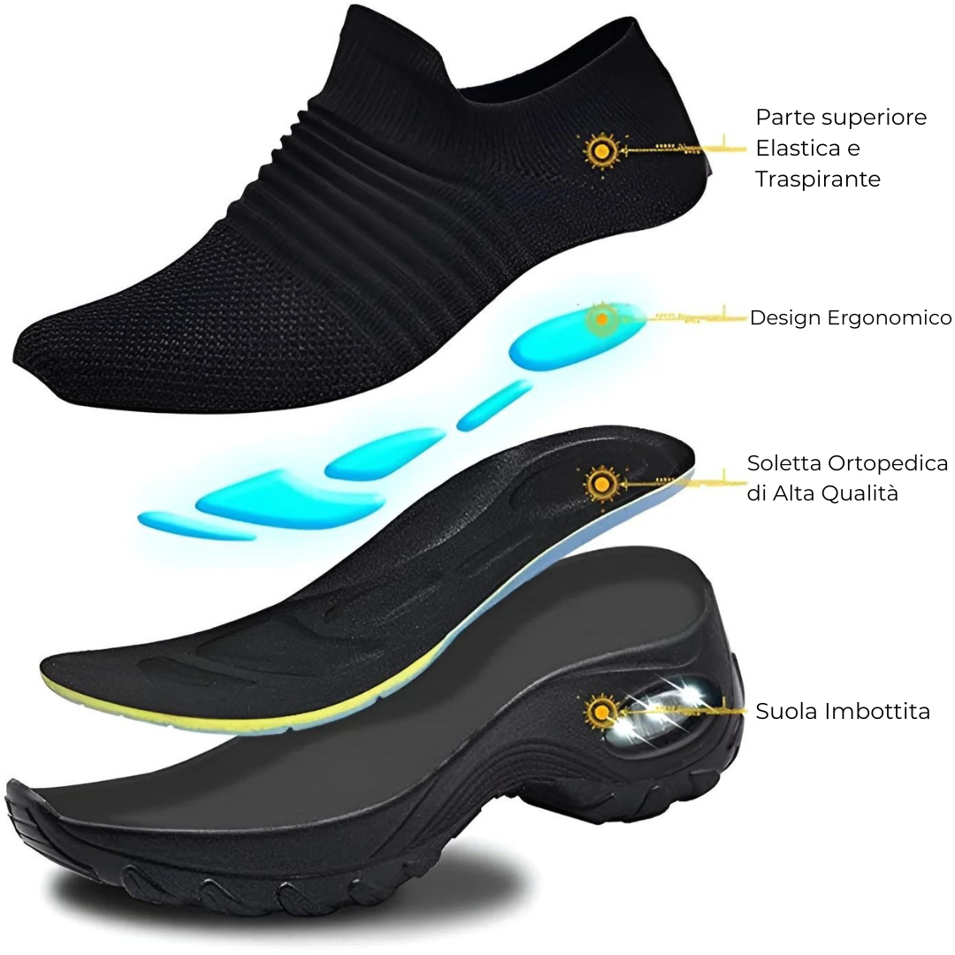 DOLCEPIEDE™ | SCARPE ORTOPEDICHE ANTIDOLORE SENZA LACCI DA DONNA